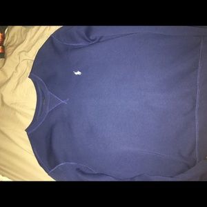 Navy Polo Sweatshirt